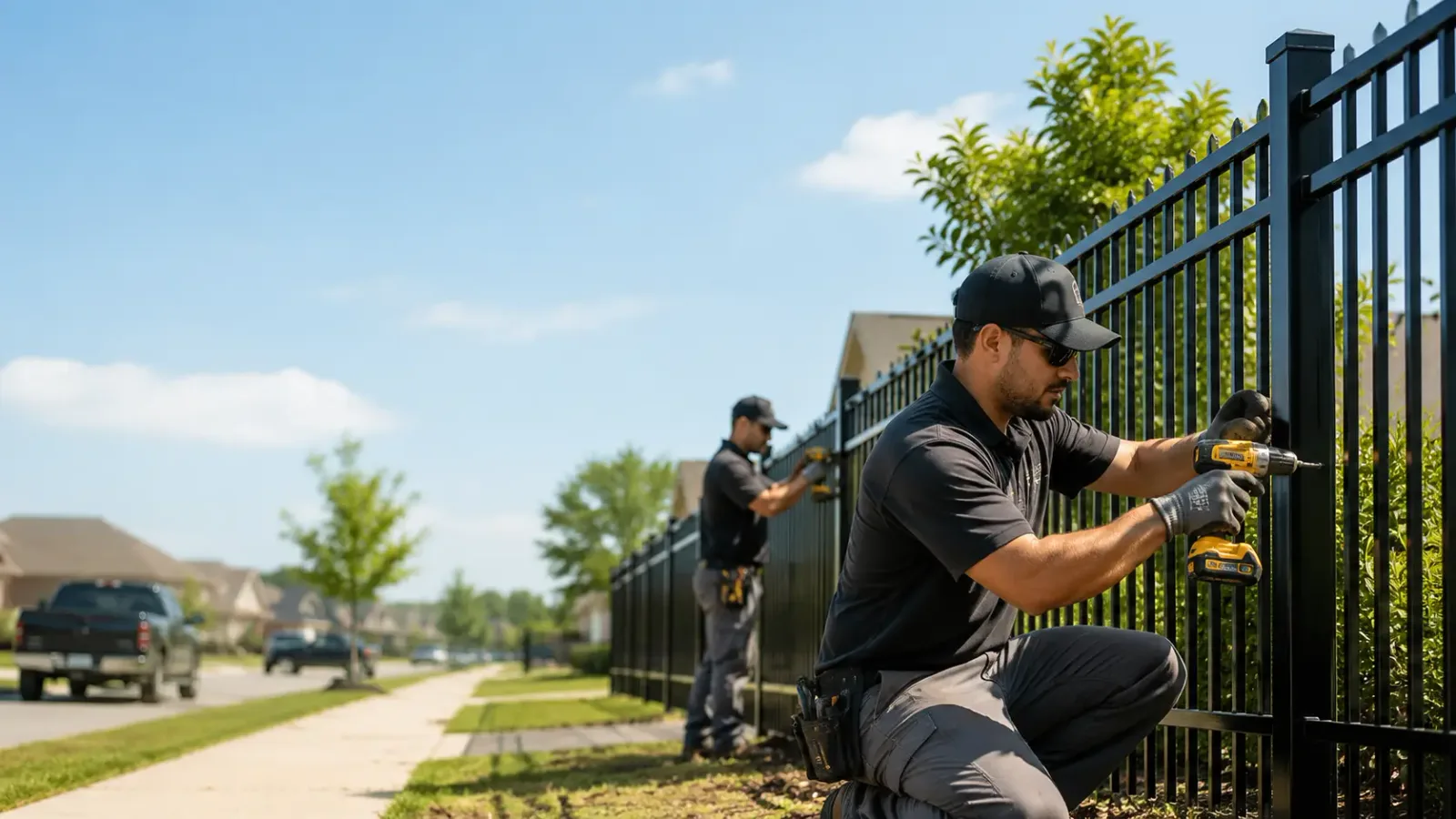 Metal Fence Installation in Haven, KS